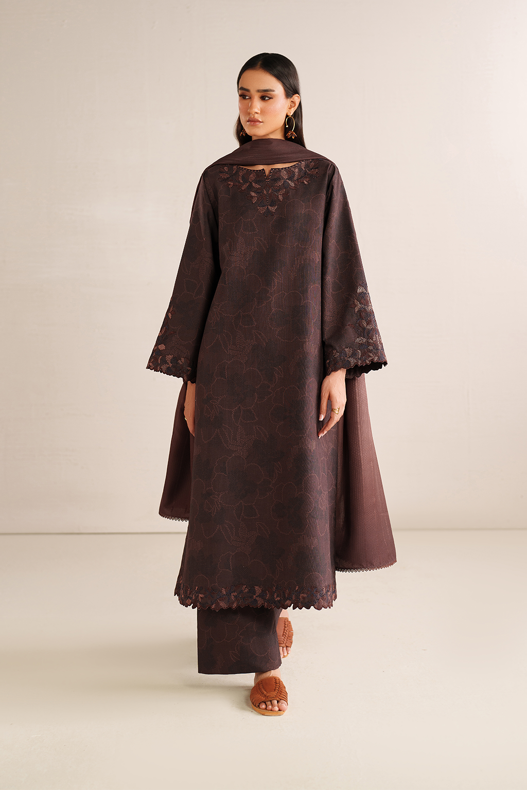 UE-574 Printed Khaddar