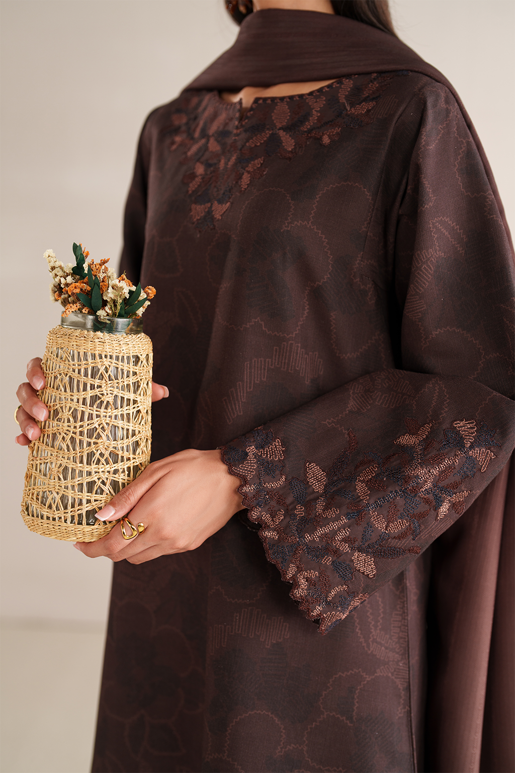 UE-574 Printed Khaddar