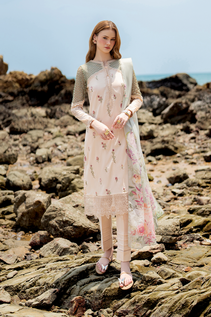 UE-518 Embroidered Lawn