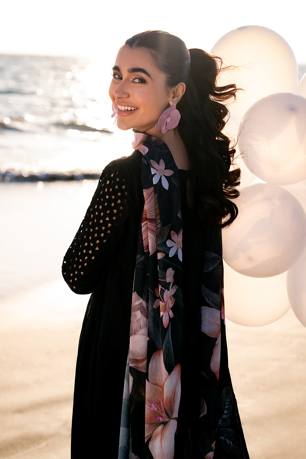 UE-377 Embroidered Lawn - Iznik