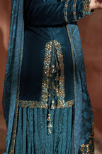IV-64 Embroidered Velvet