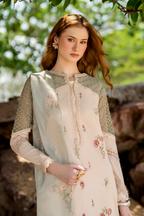 UE-518 Embroidered Lawn - Iznik