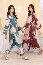 IP-302 Printed Lawn - Iznik