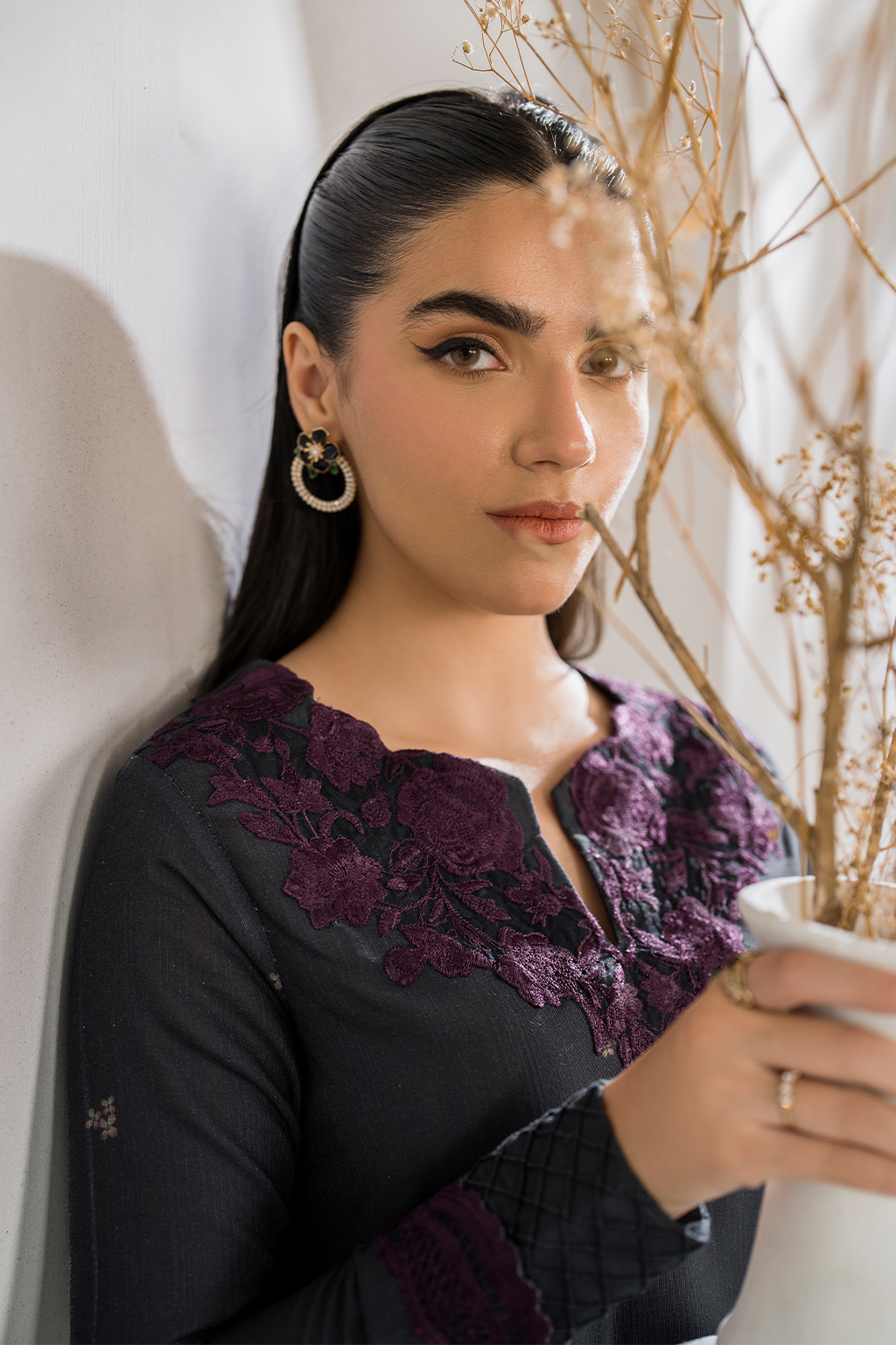 UE-357 Printed Khaddar - Iznik