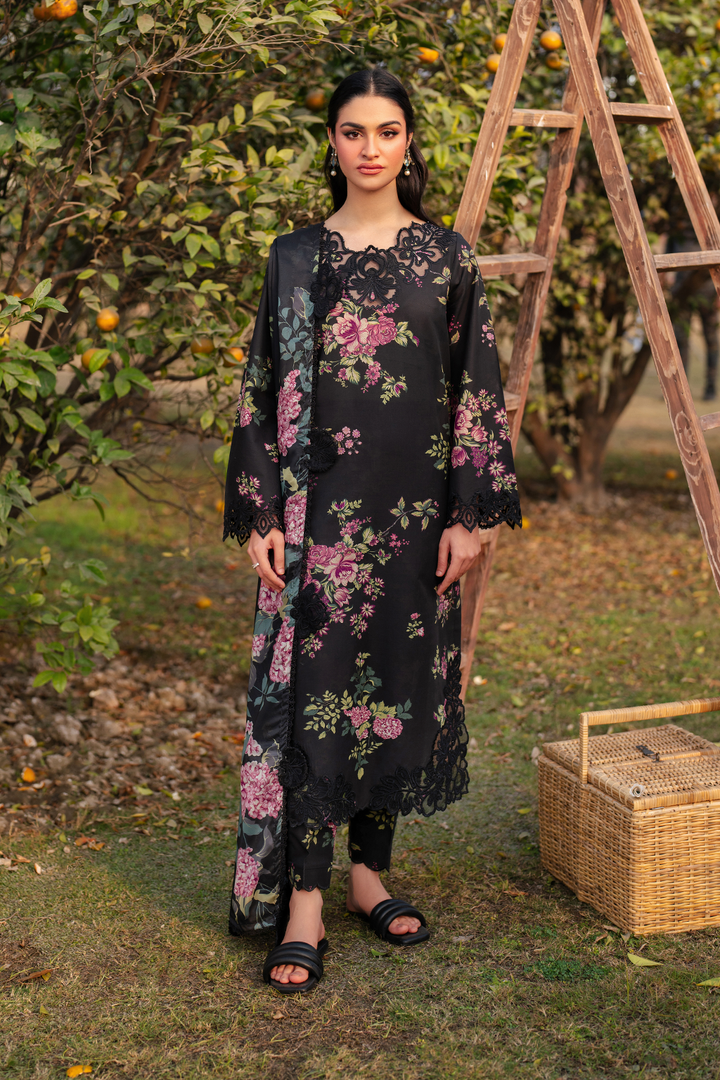 UE-394 Printed Lawn - Iznik