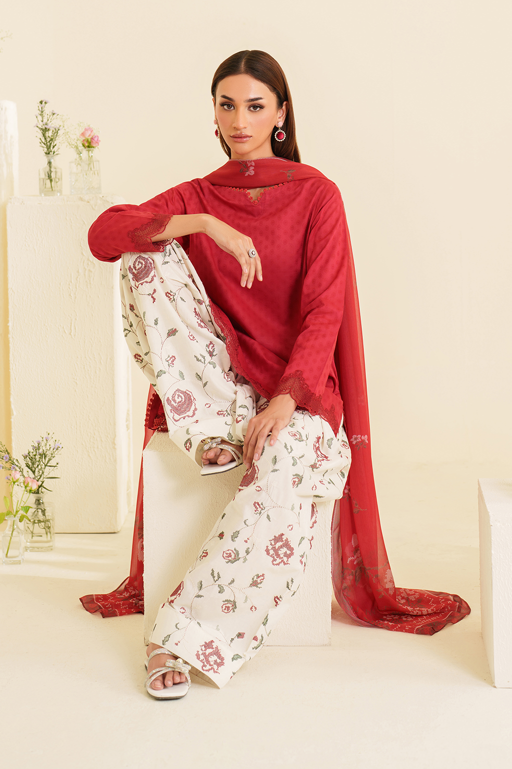 IP-326  Textured Lawn - Iznik Global Main image