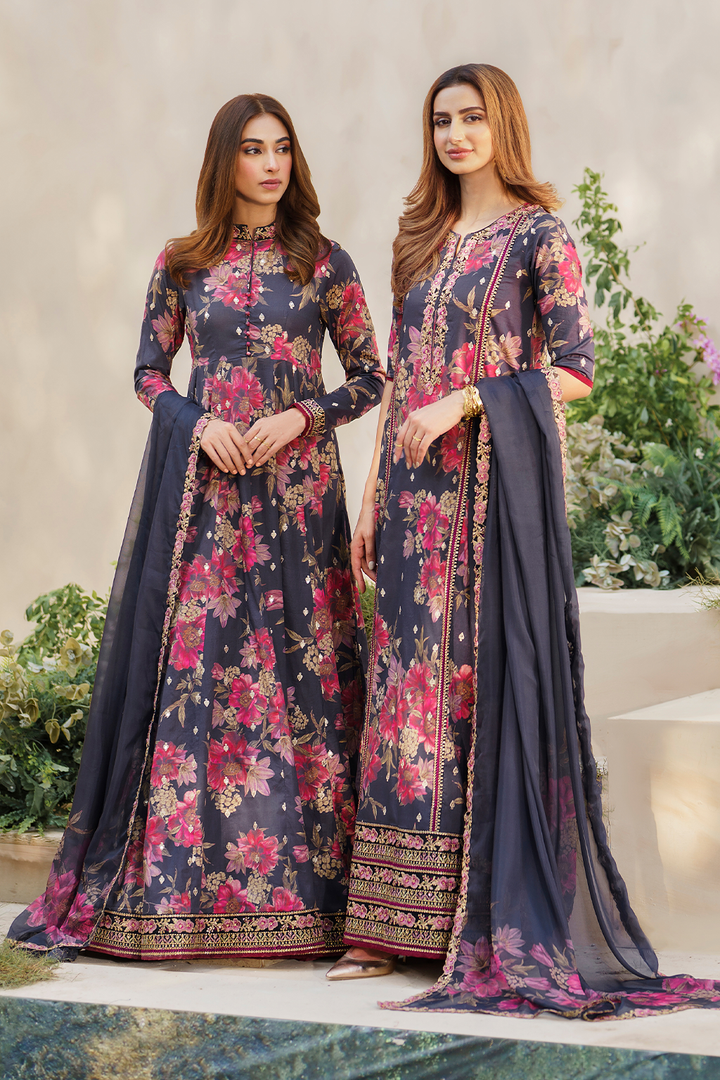 SFL-12 Embroidered Lawn - Iznik