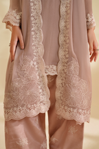 CC-79 Embroidered Chiffon - Iznik