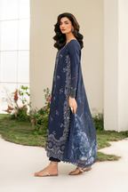 Embroidered Lawn dress - Iznik