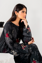 IP-241 Printed Georgette - Iznik