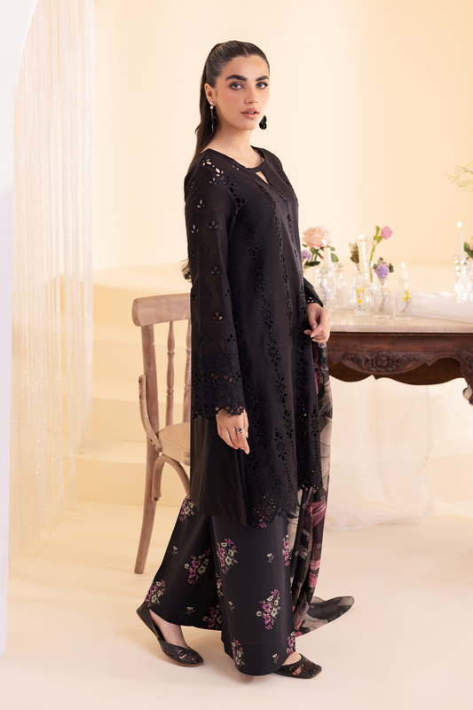 UE-253 Embroidered Lawn - Iznik Global
