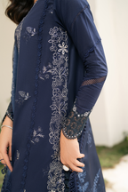 Embroidered Lawn dress - Iznik