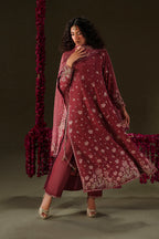 IV-75  Embroidered Velvet