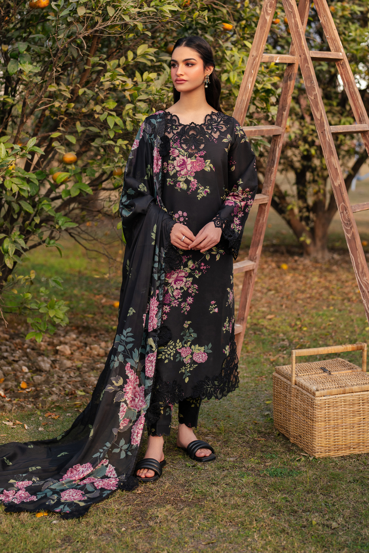 UE-394 Printed Lawn - Iznik