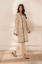 IP-221 Embroidered Lawn - Iznik