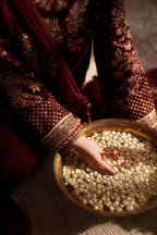 IV-55 Embroidered Velvet