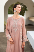 CC-69 Embroidered Chiffon - Iznik