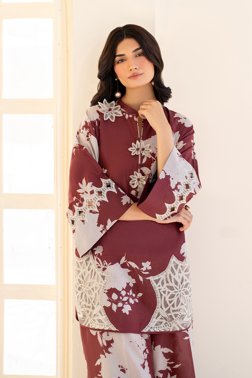 IP-301 Printed Lawn - Iznik