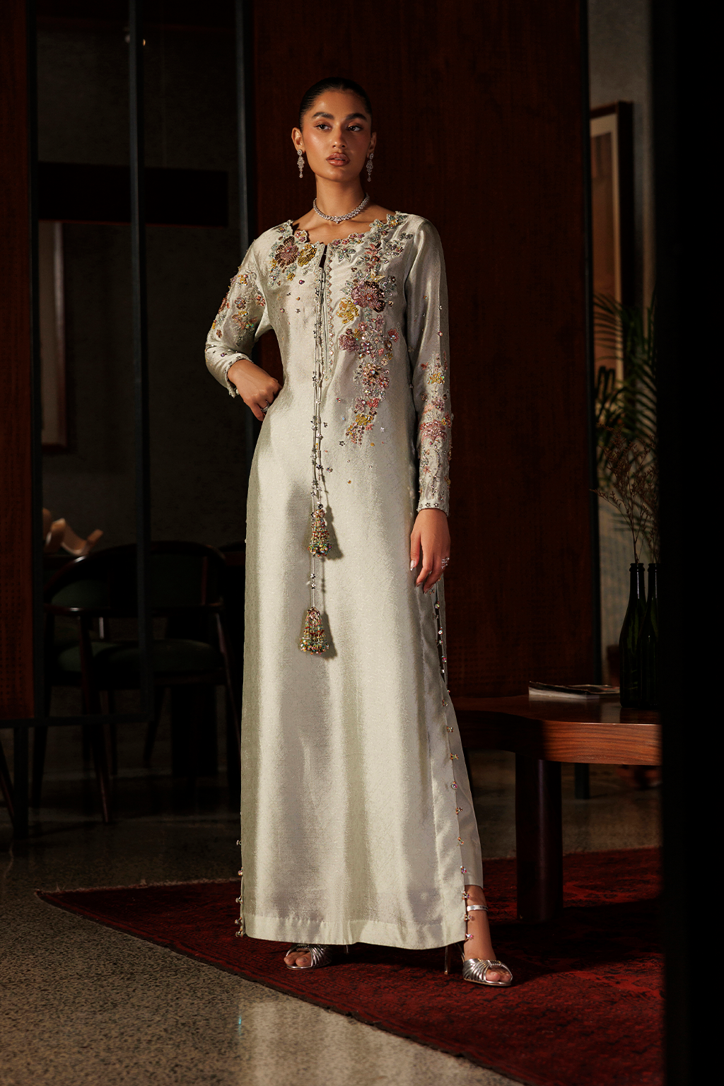 UE-718 Jacquard Sheesha Silk Main image