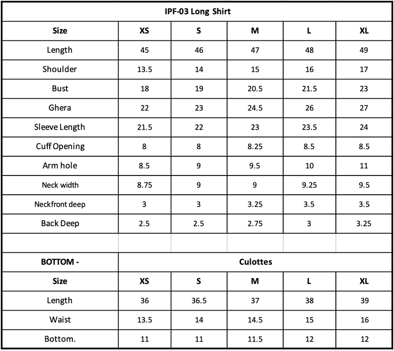 Size Chart Image