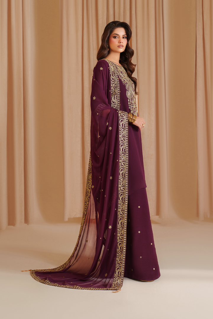 CC-76 Embroidered Chiffon