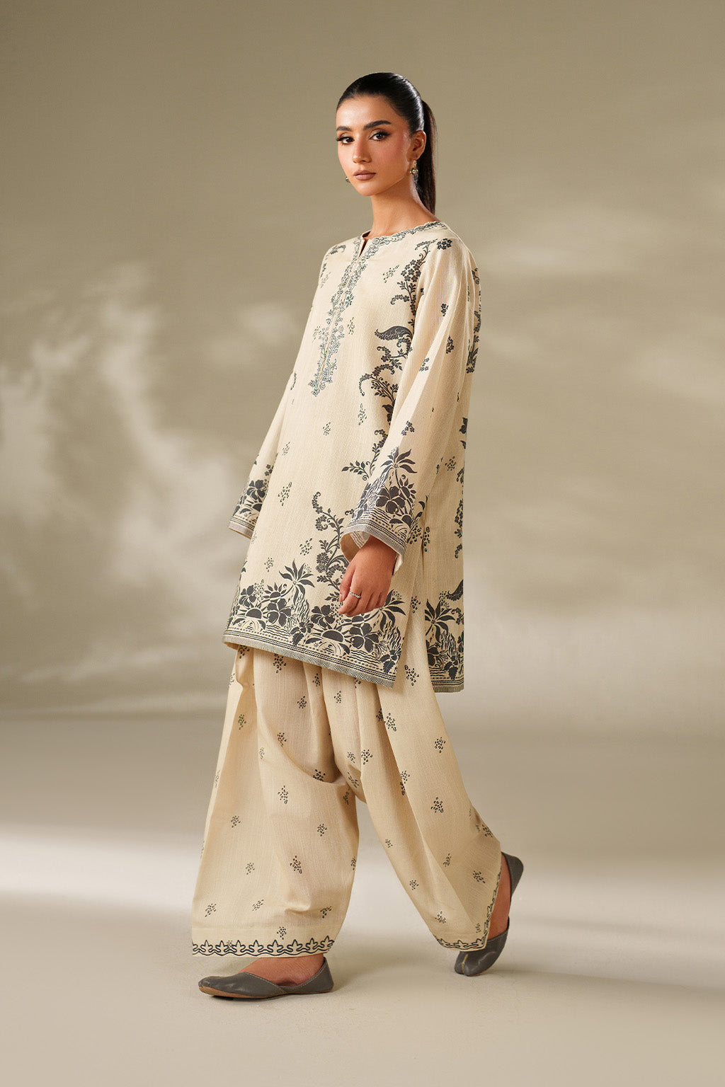 IP-333 Printed Khaddar