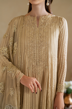 CC-58 Embroidered Chiffon - Iznik