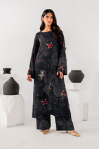 IP-241 Printed Georgette - Iznik