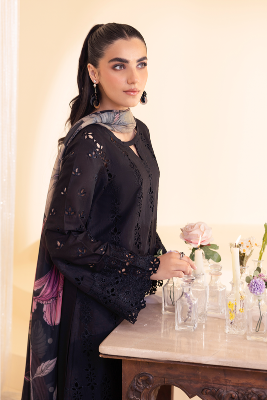 UE-253 Embroidered Lawn - Iznik Global