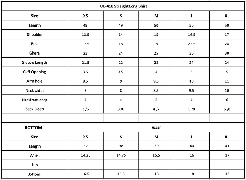 Size Chart Image