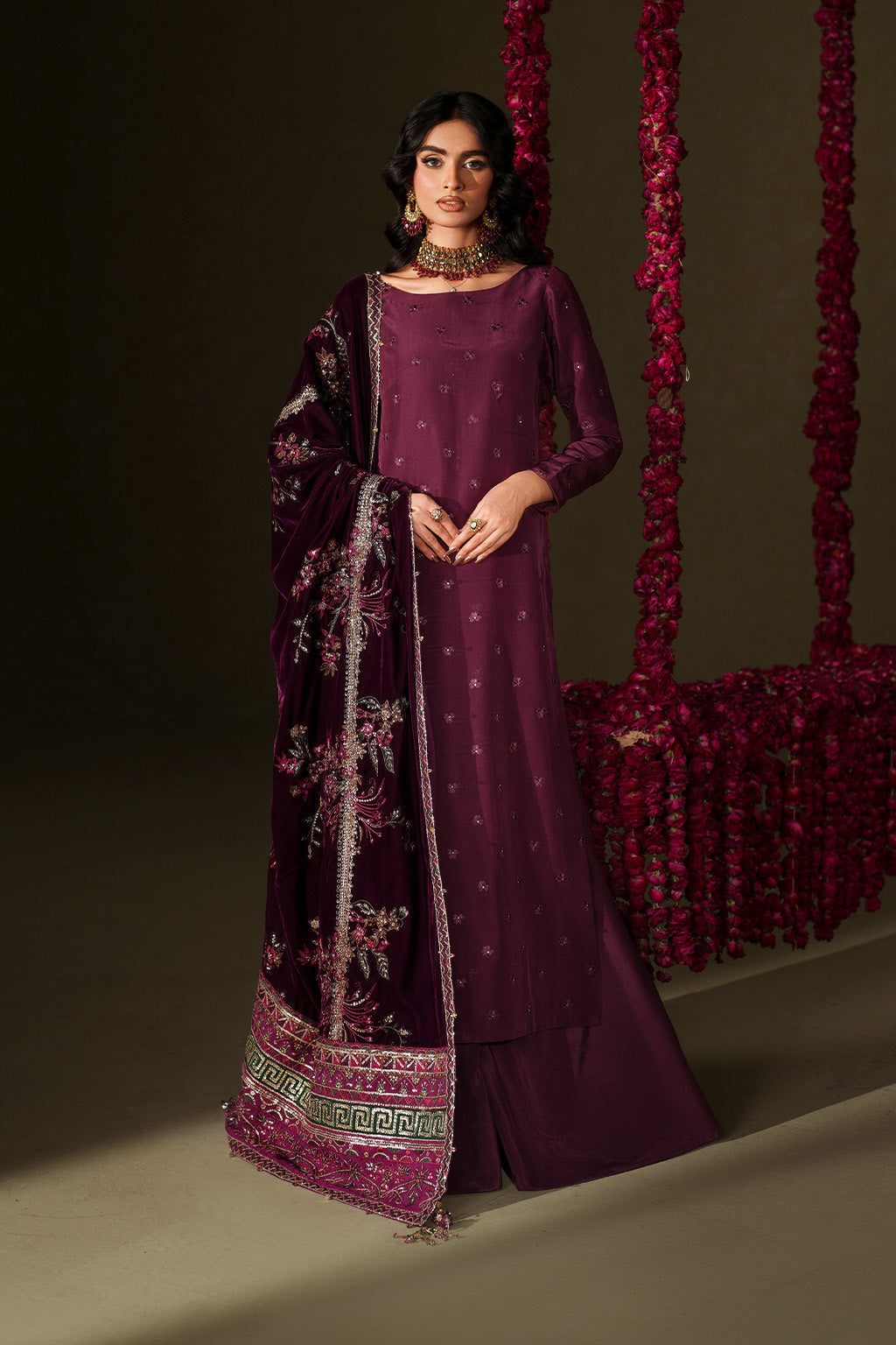 IV-68  Embroidered Velvet