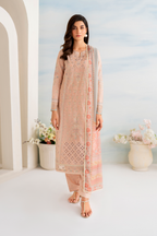 IGL-10 Embroidered Lawn - Iznik