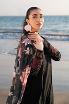UE-377 Embroidered Lawn - Iznik