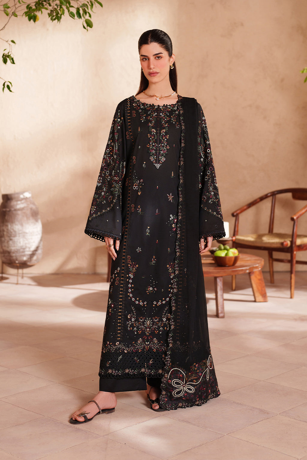 EL-07 Embroidered Lawn Secondary image