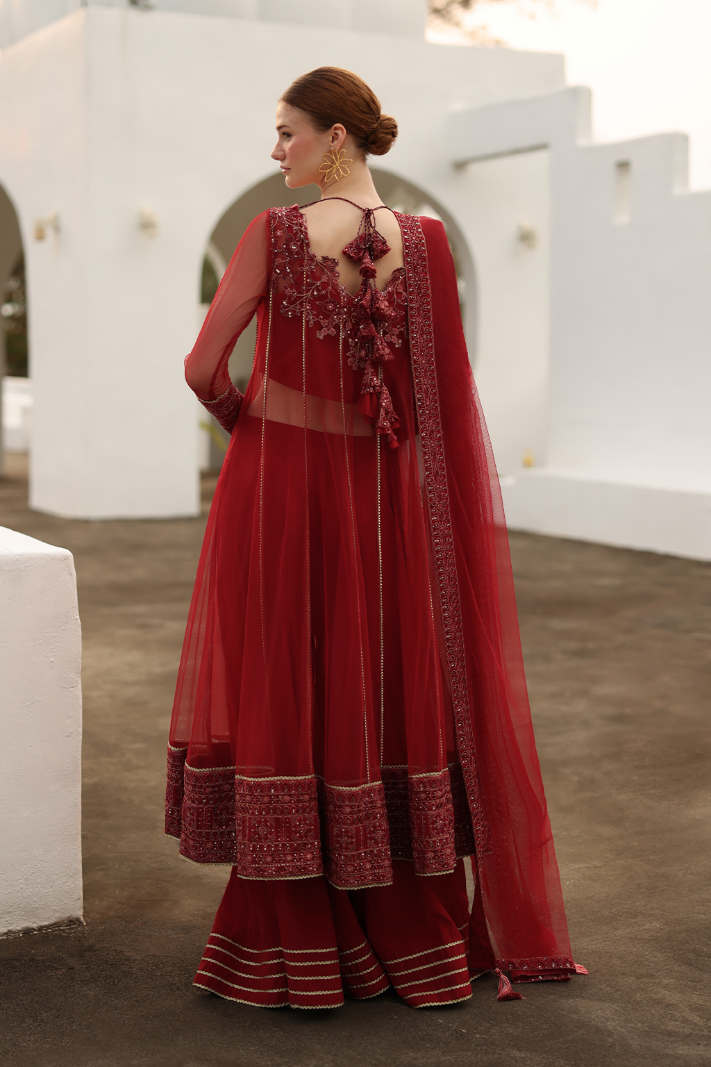 CC-67 Embroidered Net - Iznik