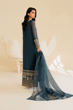 IP-276  Embroidered Chiffon - Iznik