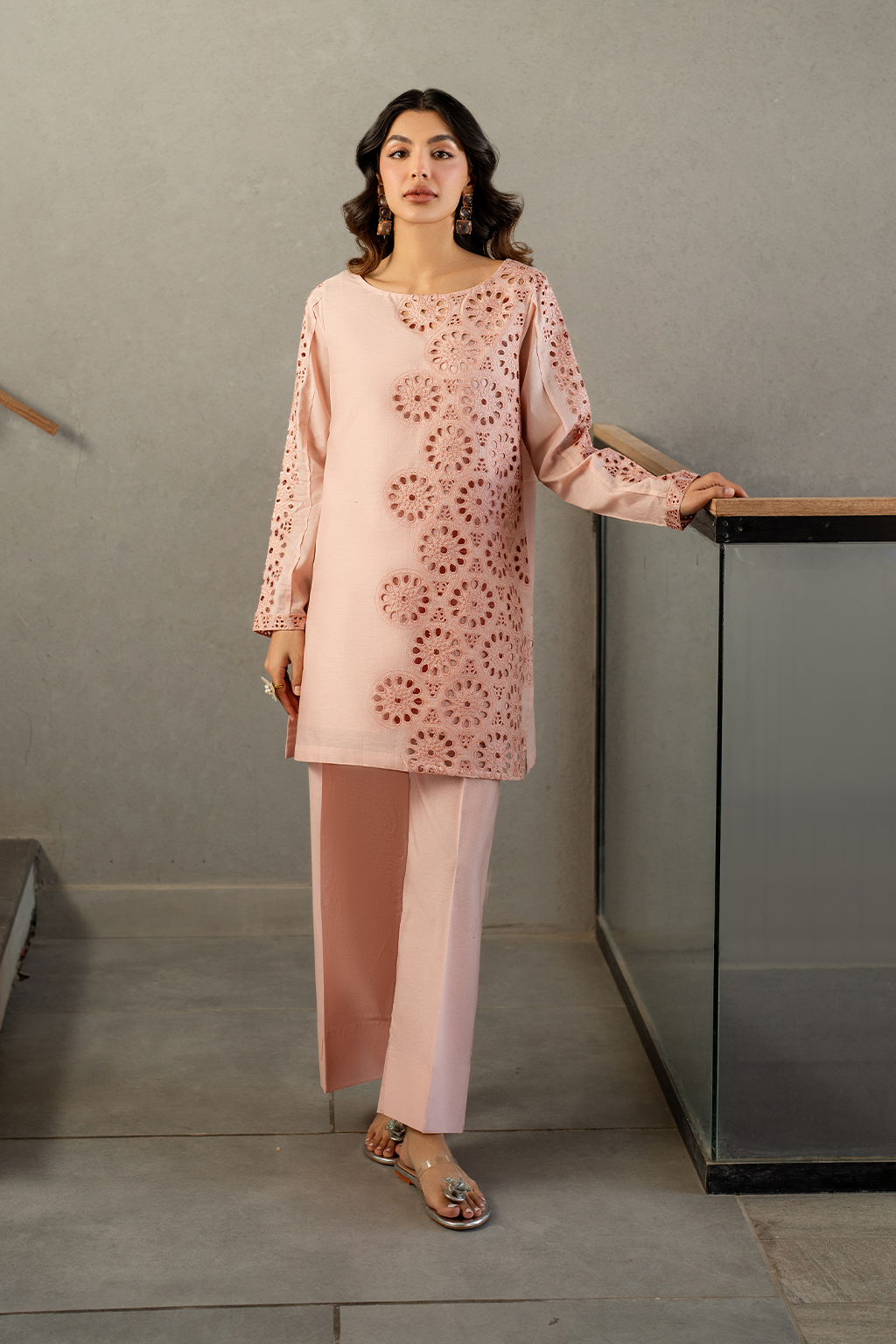 IP-269 Embroidered Lawn - Iznik Main image