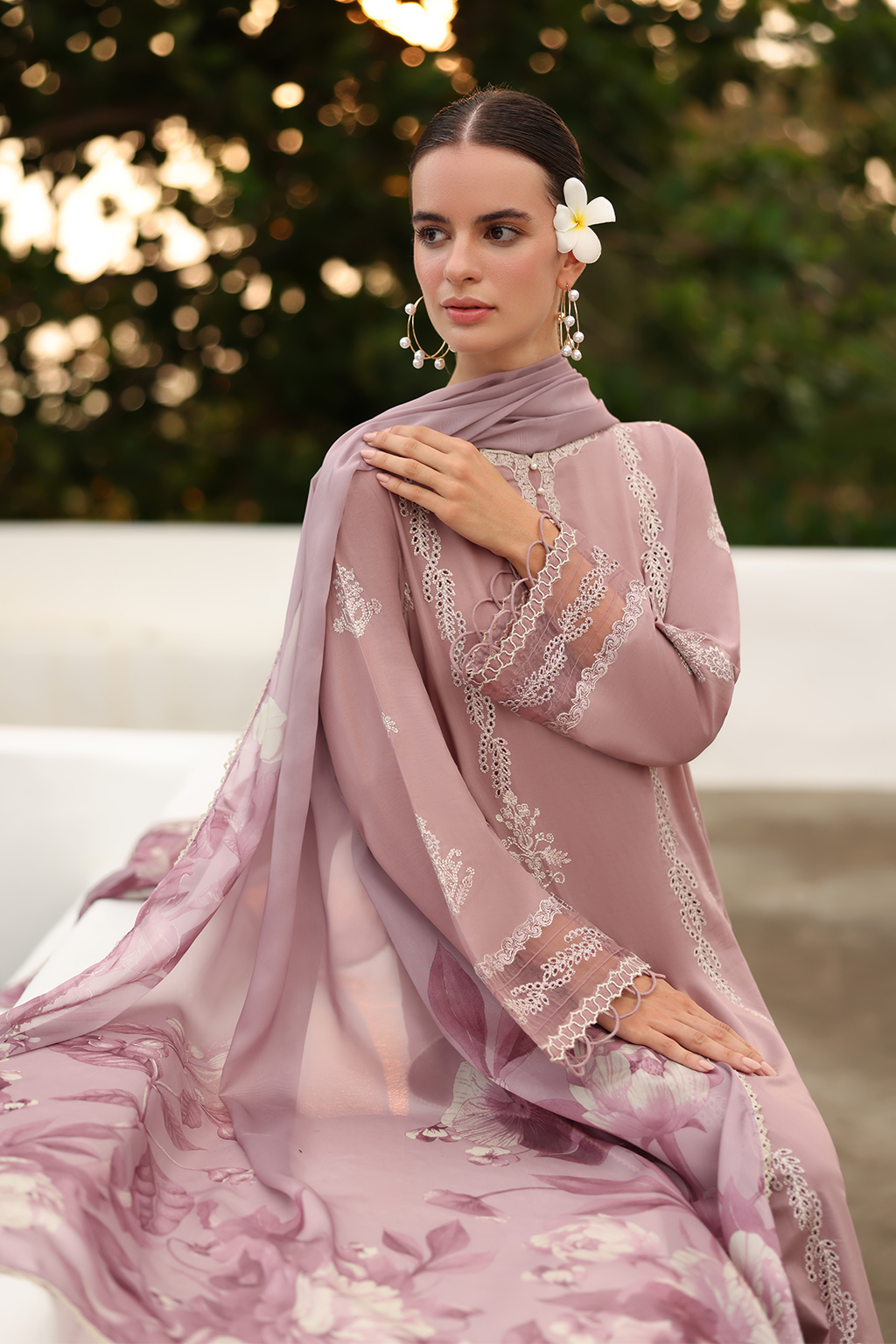 UE-525 Printed Lawn - Iznik