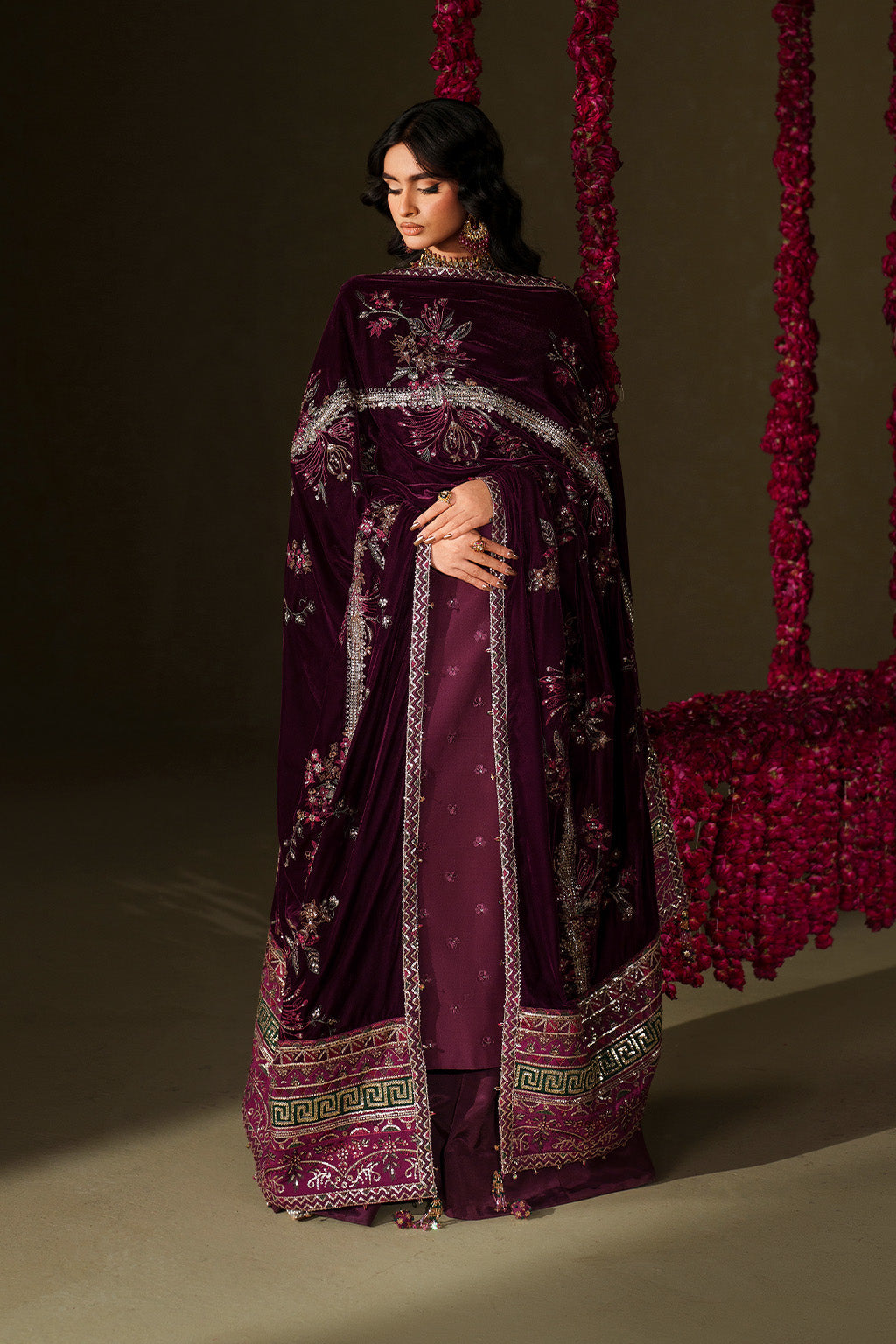 IV-68  Embroidered Velvet
