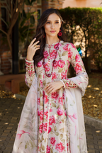 UE-210 Printed Lawn - Iznik