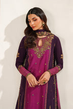 UE-611  Embroidered  Ramen Silk