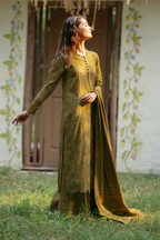 IPK-02 Embroidered Slub Khaddar - Iznik