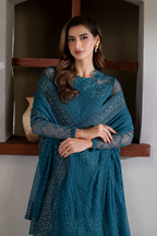 CC-57 Embroidered Net - Iznik