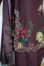UE-494 Printed Lawn - Iznik
