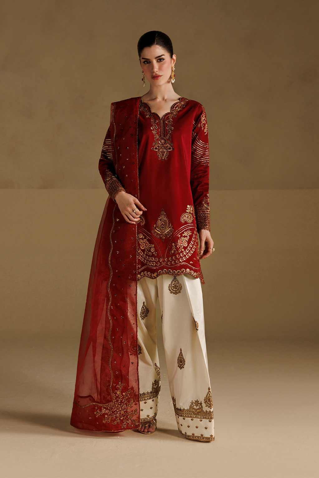 UE-734 Embroidered Ramen Silk Main image
