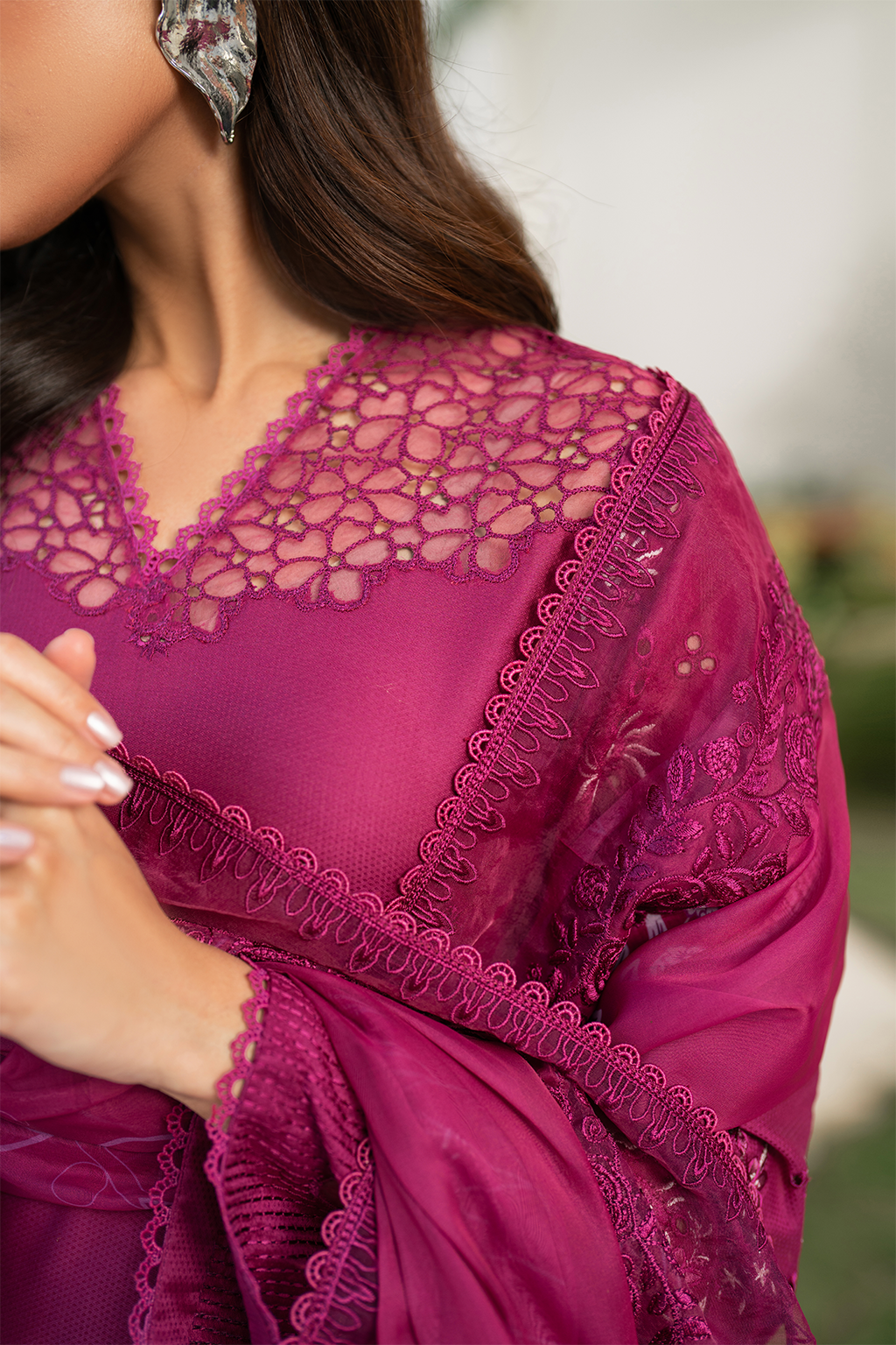 IFE-07 Embroidered Lawn Secondary image