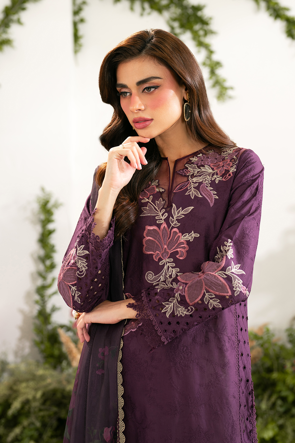 IFE-03  Embroidered Lawn