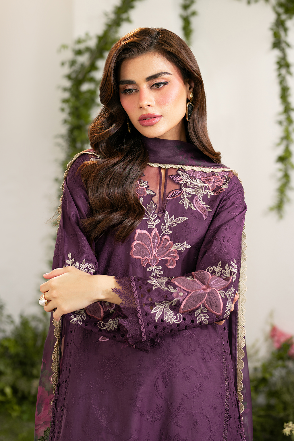 IFE-03  Embroidered Lawn