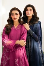 Embroidered Lawn dress - Iznik