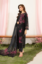 Embroidered Lawn dress - Iznik